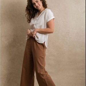 Neuflora Portofino Pant - Brown (not hazelnut)